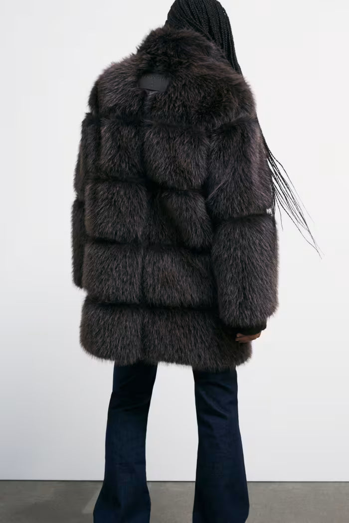 Giubbotto fluffy midi Patrizia Pepe