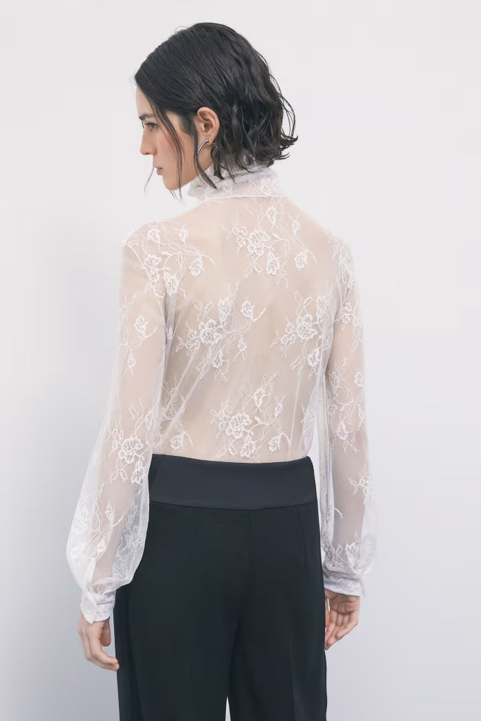TOP IN PIZZO A COOLO ALTO PATRIZIA PEPE