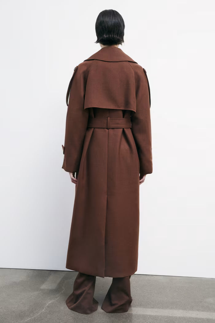 Cappotto trench in lana Patrizia Pepe