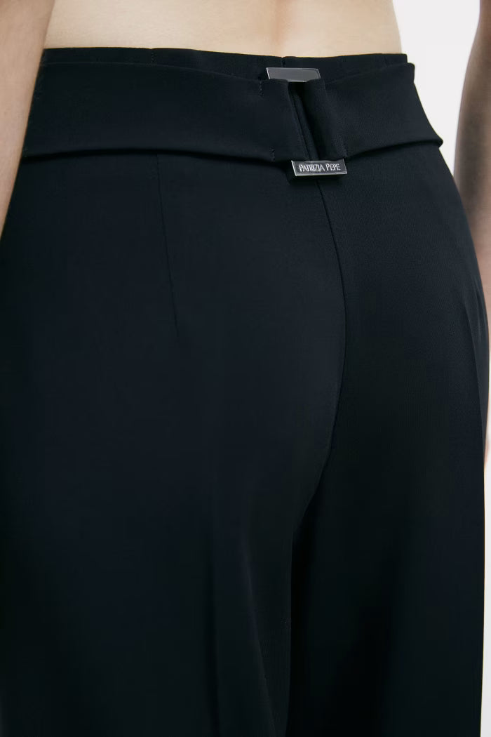 Pantaloni a palazzo con cintura Patrizia Pepe
