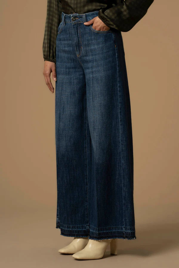 Pantaloni denim oversize