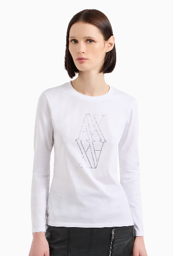 T-SHIRT A MANICHE LUNGHE ARMANI EXCHANGE