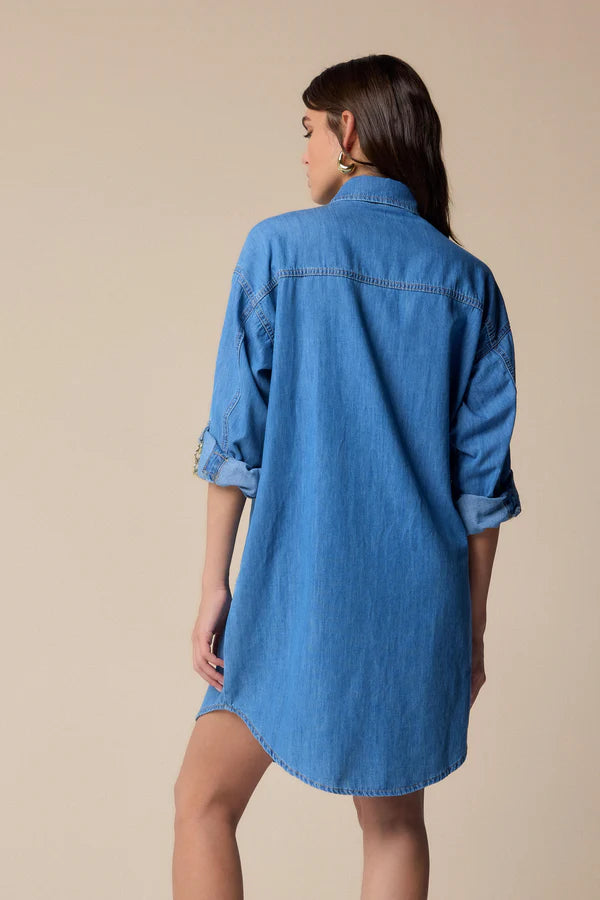 Abito camicia in denim Kocca