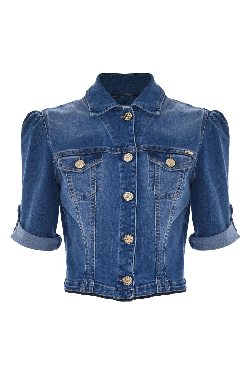 Giubbotto in denim con maniche a sbuffo Kocca