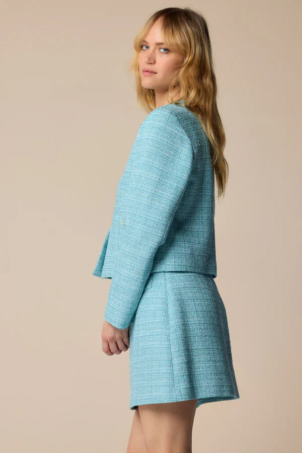 Giacca corta in fantasia bouclé Kocca