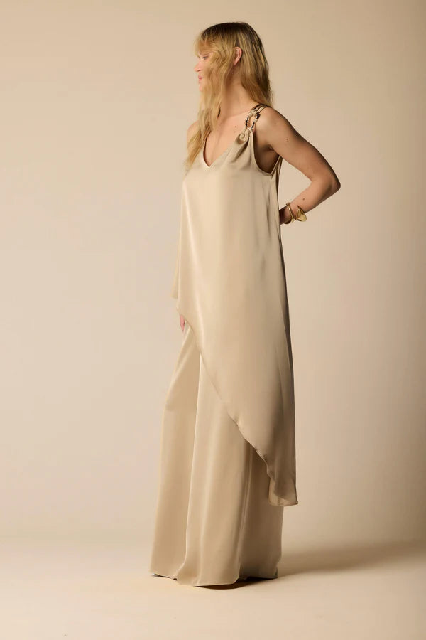 Set top e pantalone con fibbia Kocca