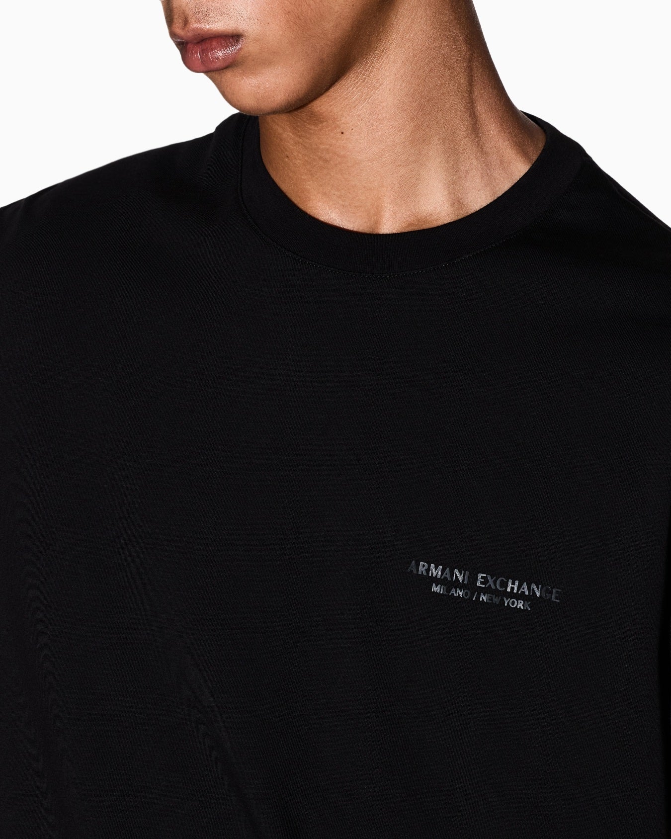 T-shirt regular fit con logo Armani Exchange