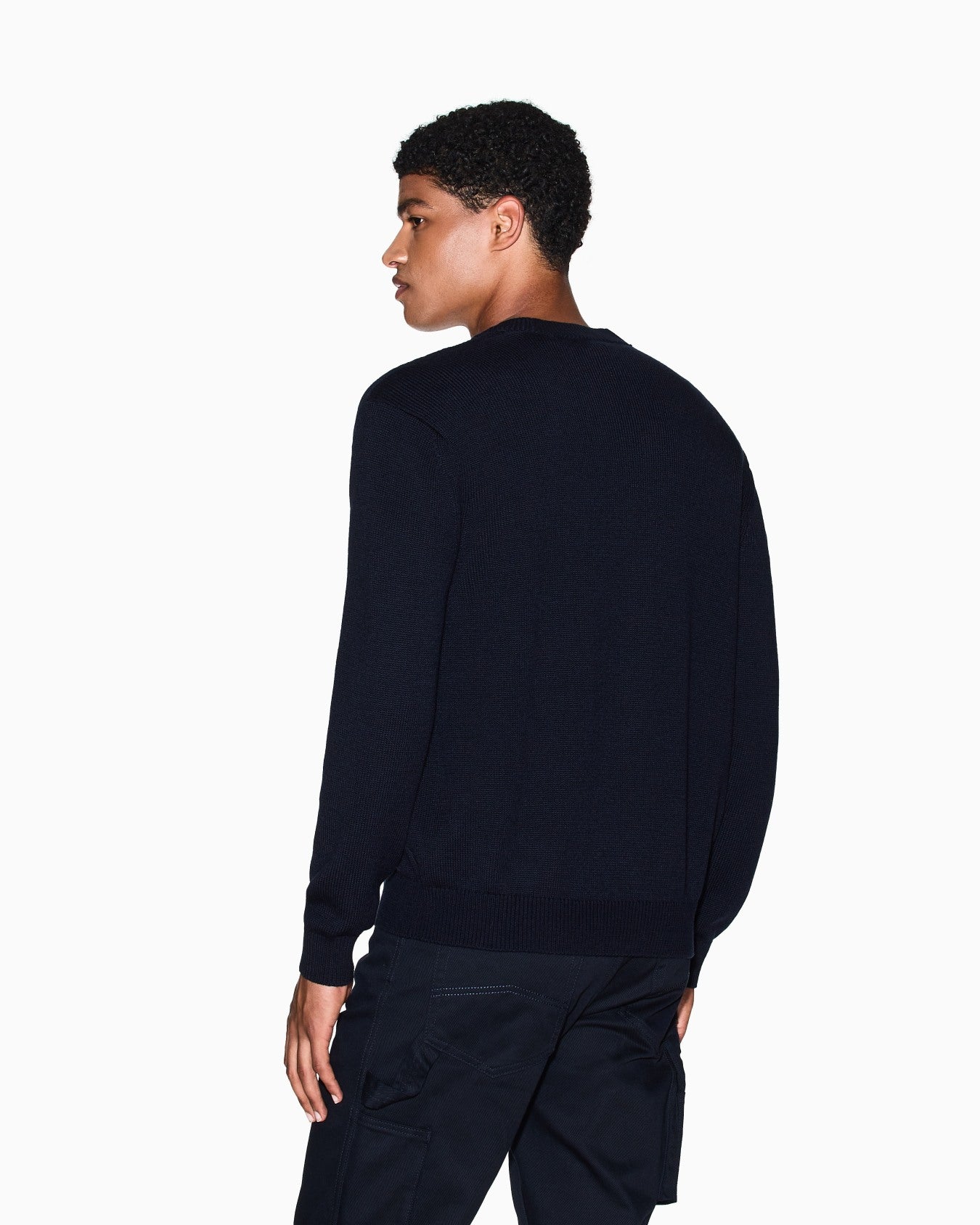 Cardigan in lana e cotone Armani Exchange