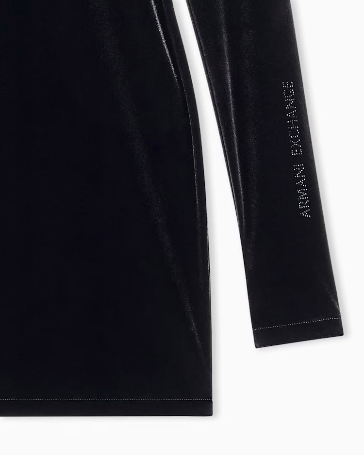 ABITO CORTO IN VELLUTO ARMANI EXCHANGE