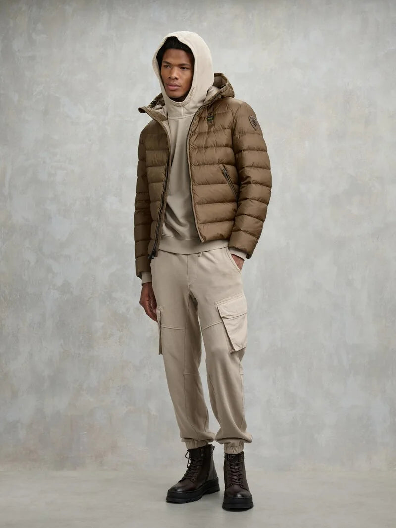 PIUMINO CON CAPPUCCIO BLAUER