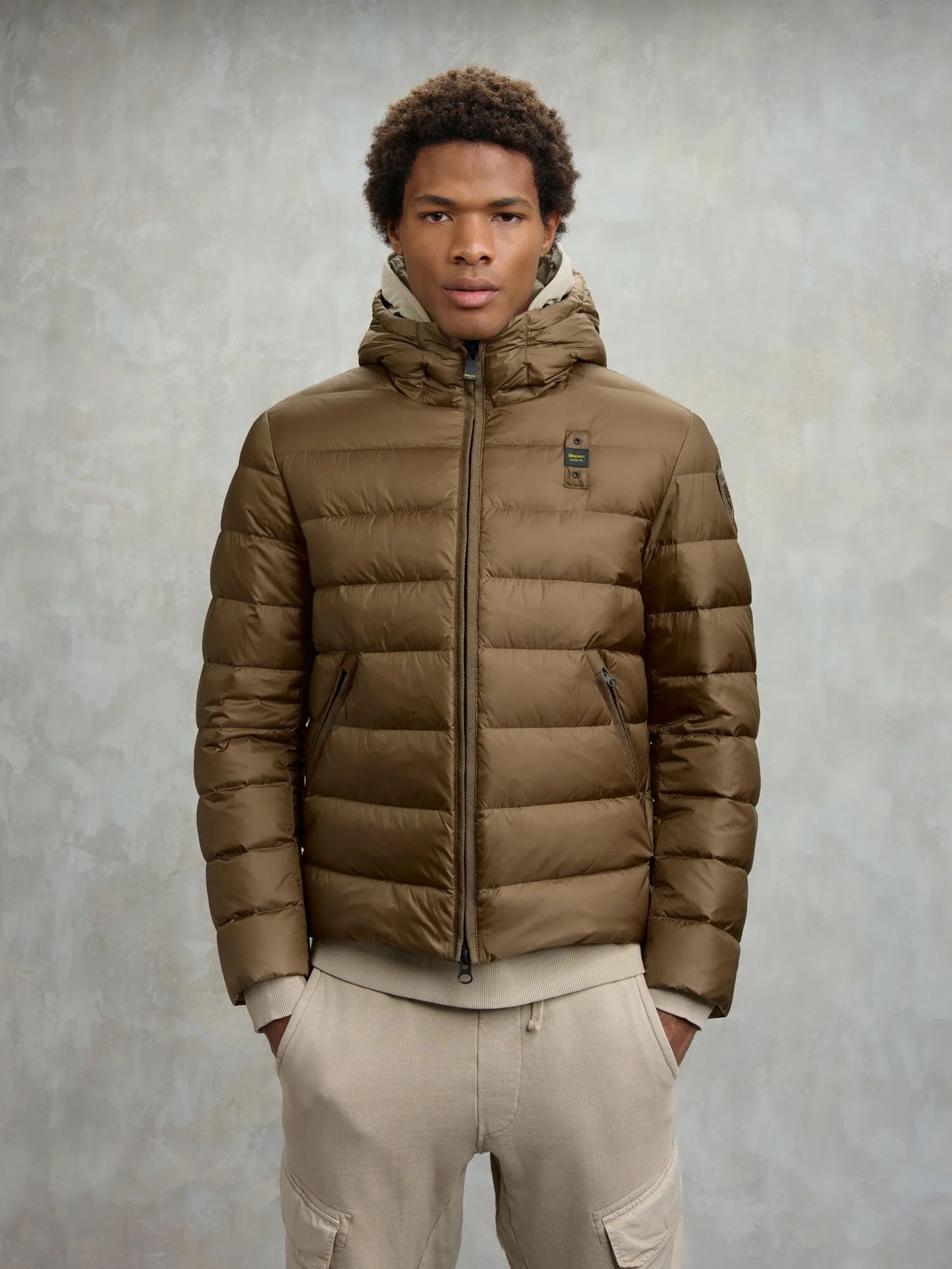 PIUMINO CON CAPPUCCIO BLAUER