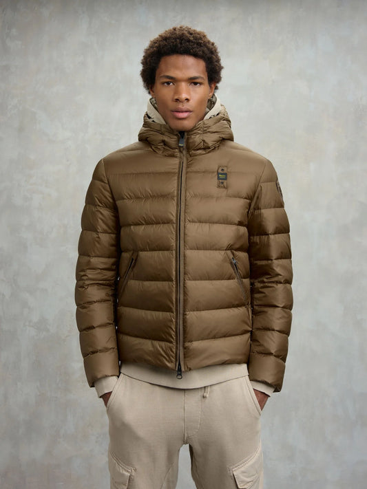 PIUMINO CON CAPPUCCIO BLAUER