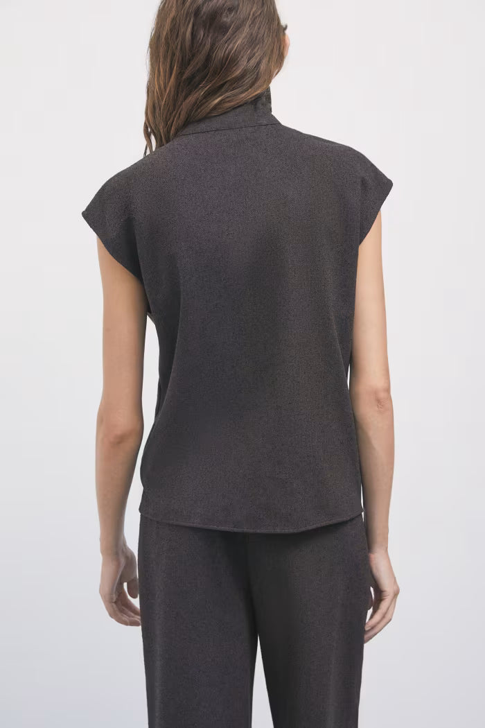 GILET STRUTTURATO IN BOUCLÈ PATRIZIA PEPE
