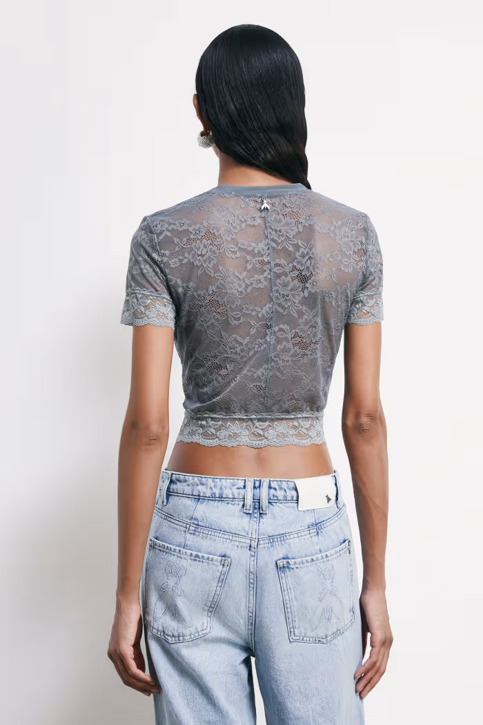 T-shirt in pizzo Patrizia Pepe
