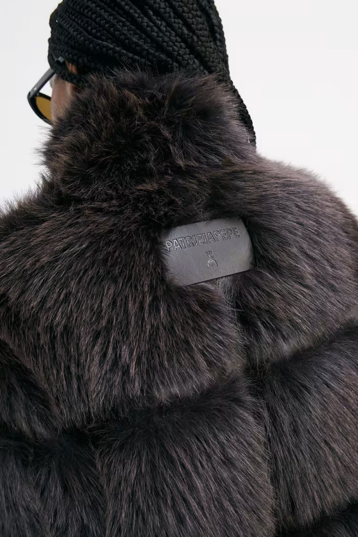 Giubbotto fluffy midi Patrizia Pepe