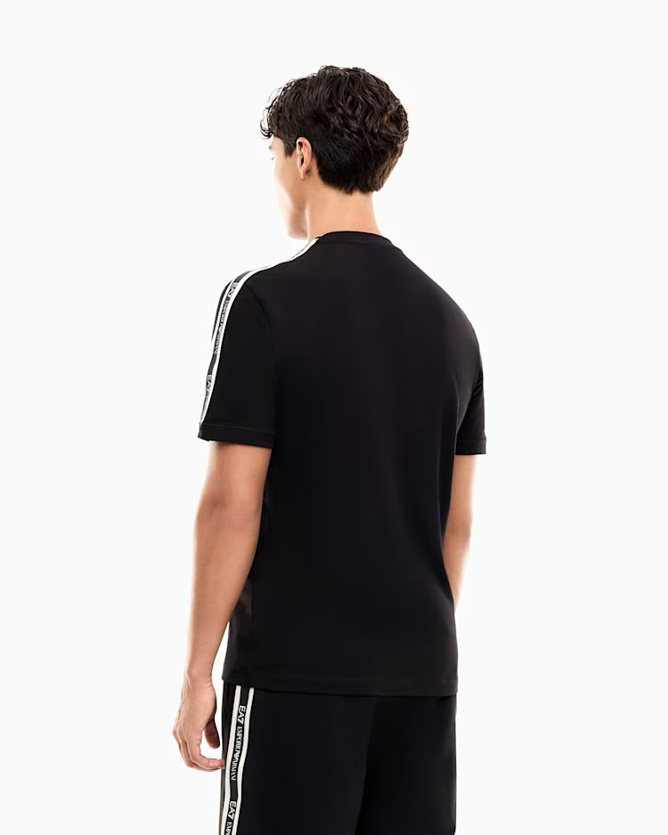 T-SHIRT CON BANDE SULLE SPALLE EA7