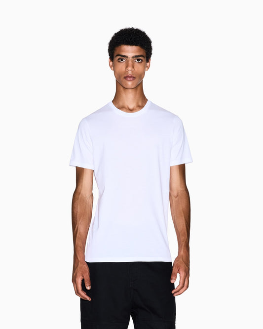 T-shirt vestibilità slim in cotone Pima Armani Exchange