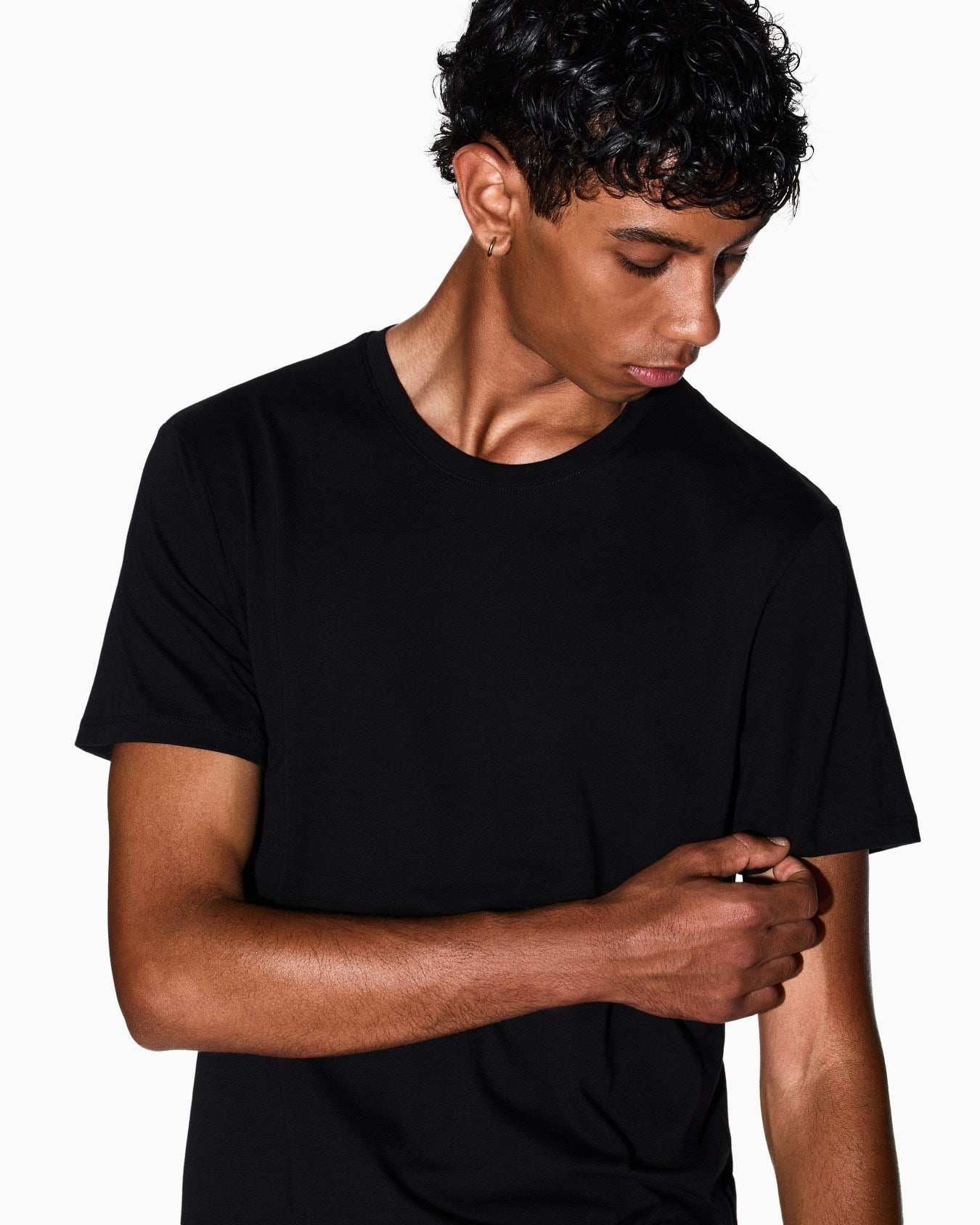 T-shirt vestibilità slim in cotone Pima Armani Exchange