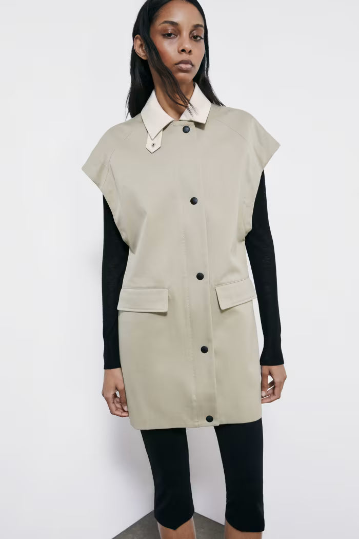 Parka strutturato in cotone Patrizia Pepe