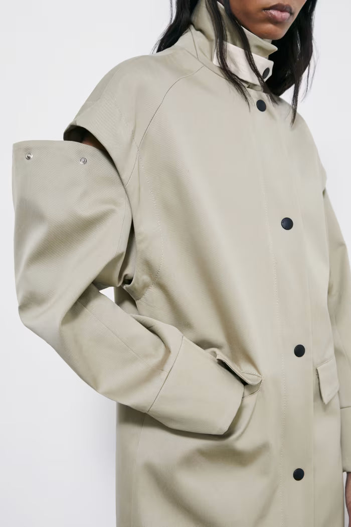 Parka strutturato in cotone Patrizia Pepe
