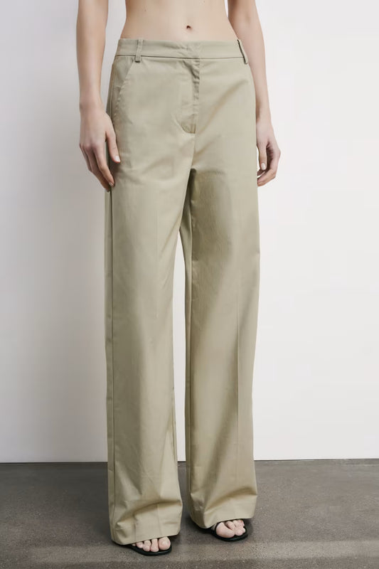 Pantaloni palazzo in cotone leggero Patrizia Pepe