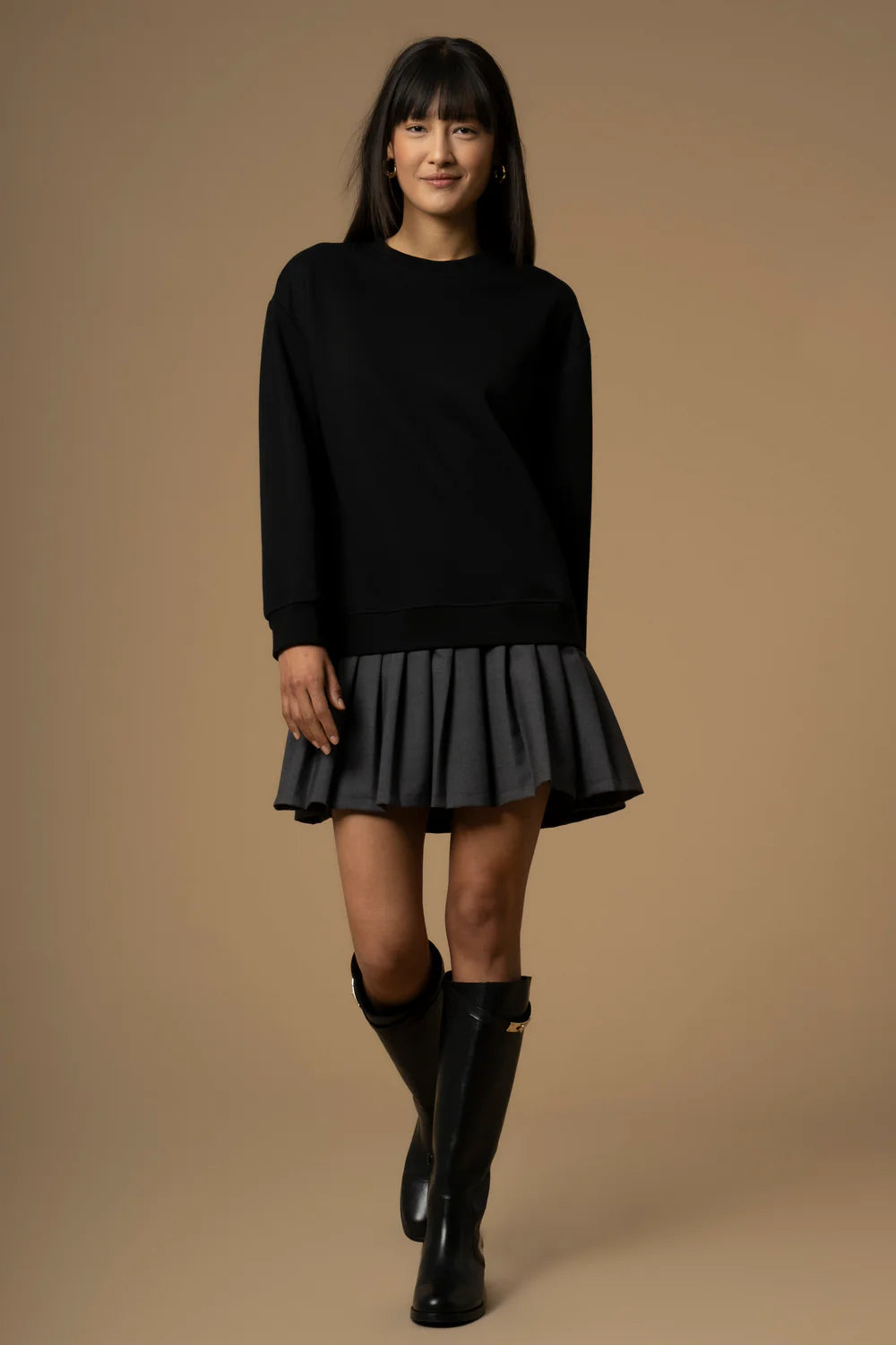 Abito con gonna plissè Kocca