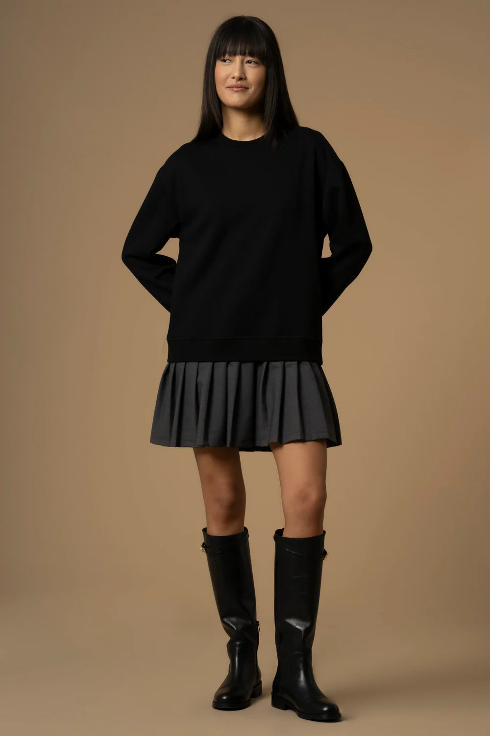 Abito con gonna plissè Kocca