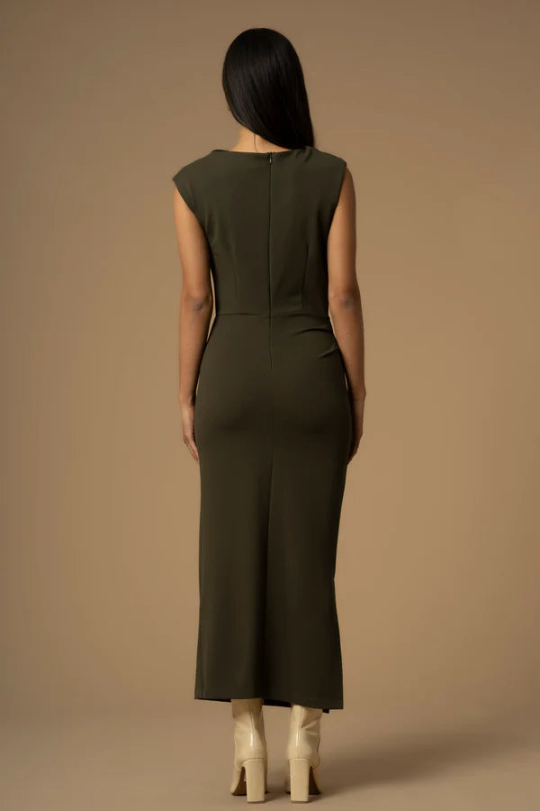 Abito senza maniche con effetto cut-ou Kocca