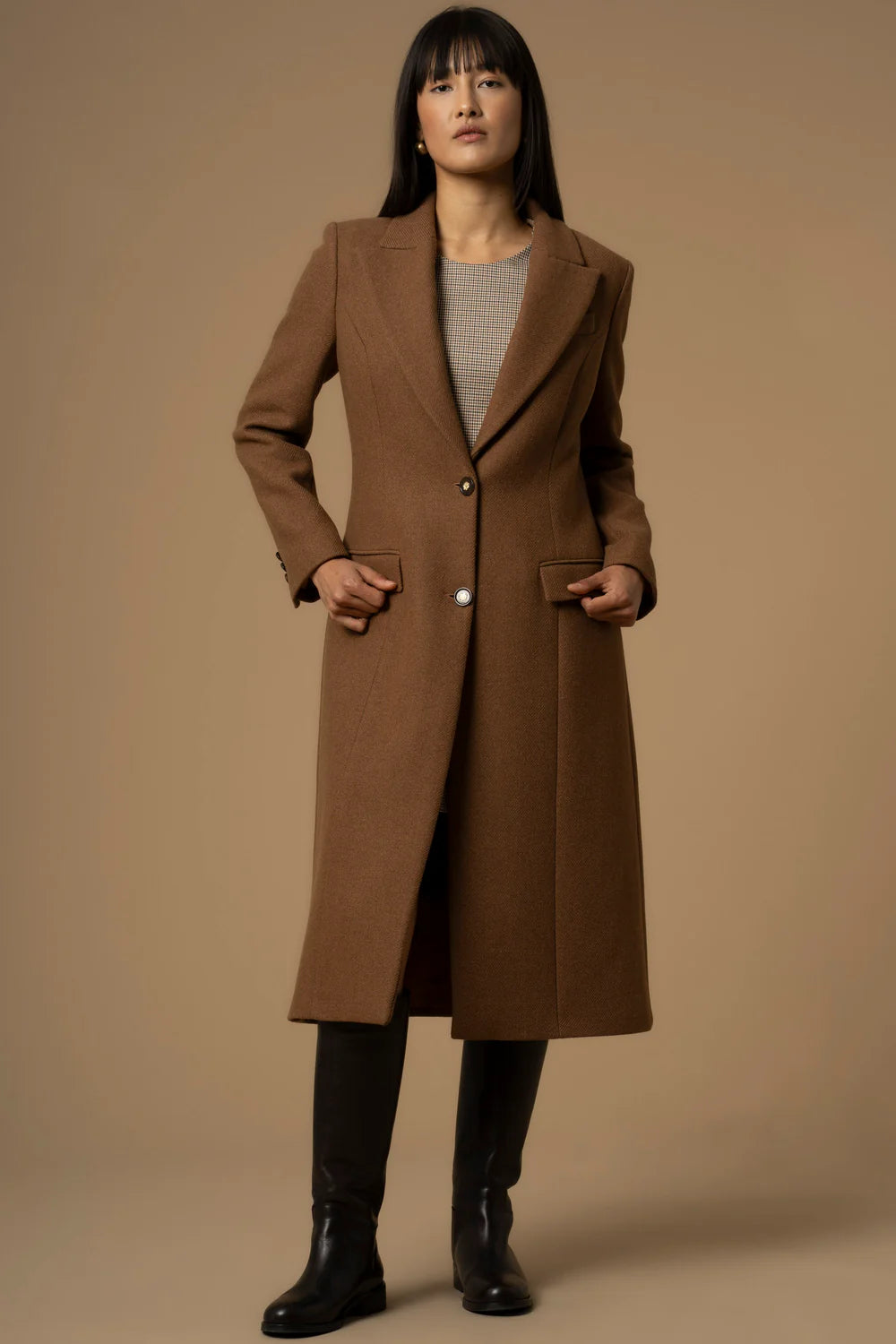 Cappotto classico con revers Kocca