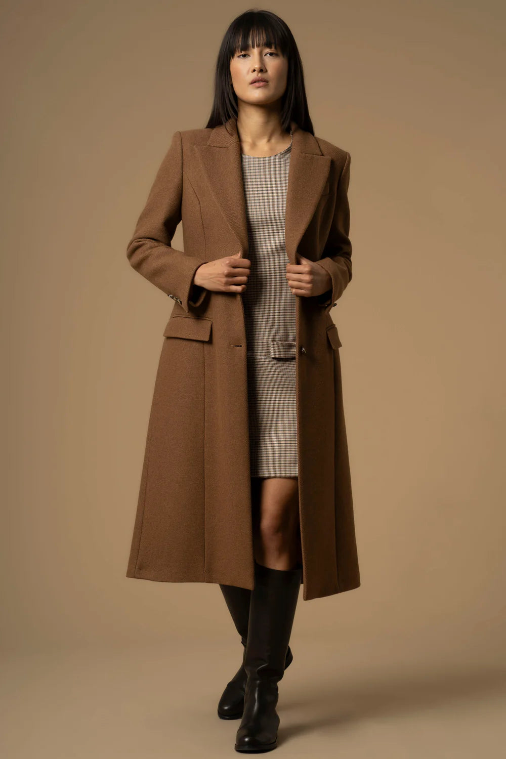 Cappotto classico con revers Kocca