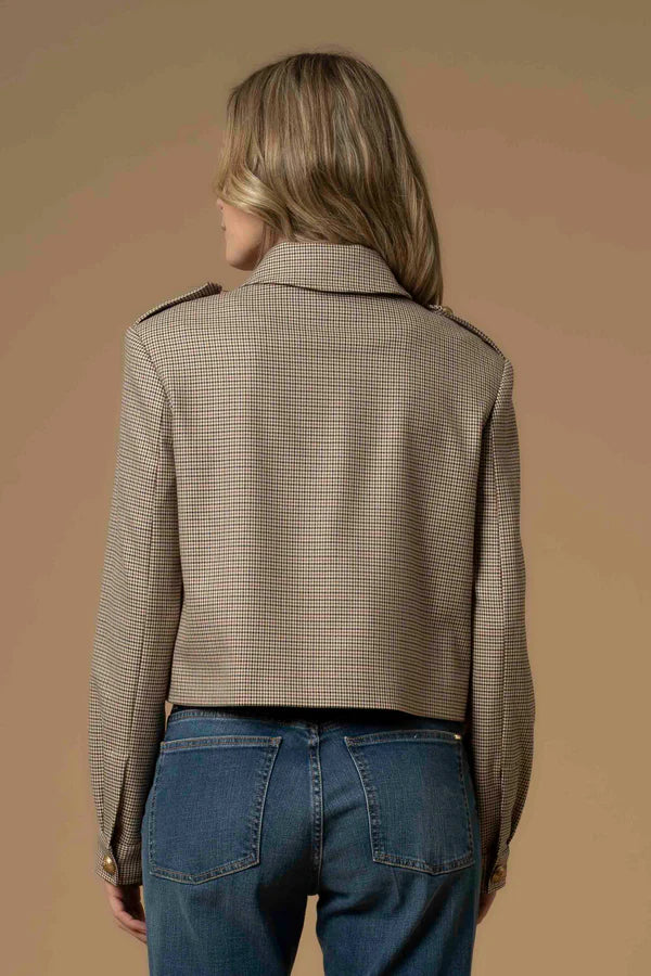 Giacca corta con colletto Kocca