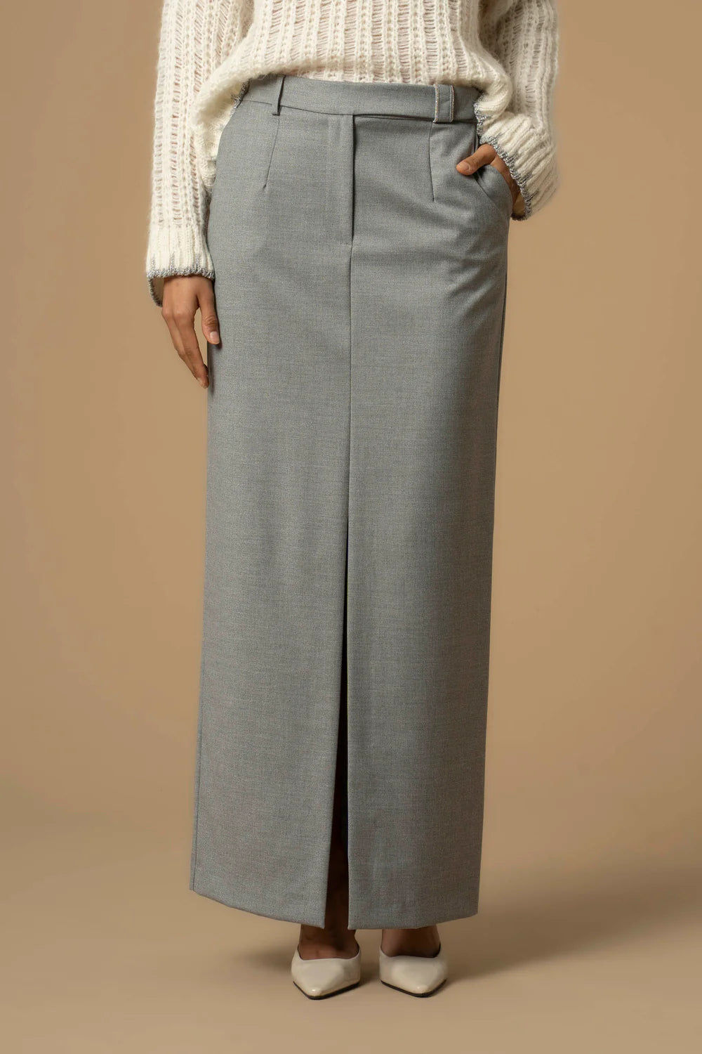 Gonna lunga con piega Kocca