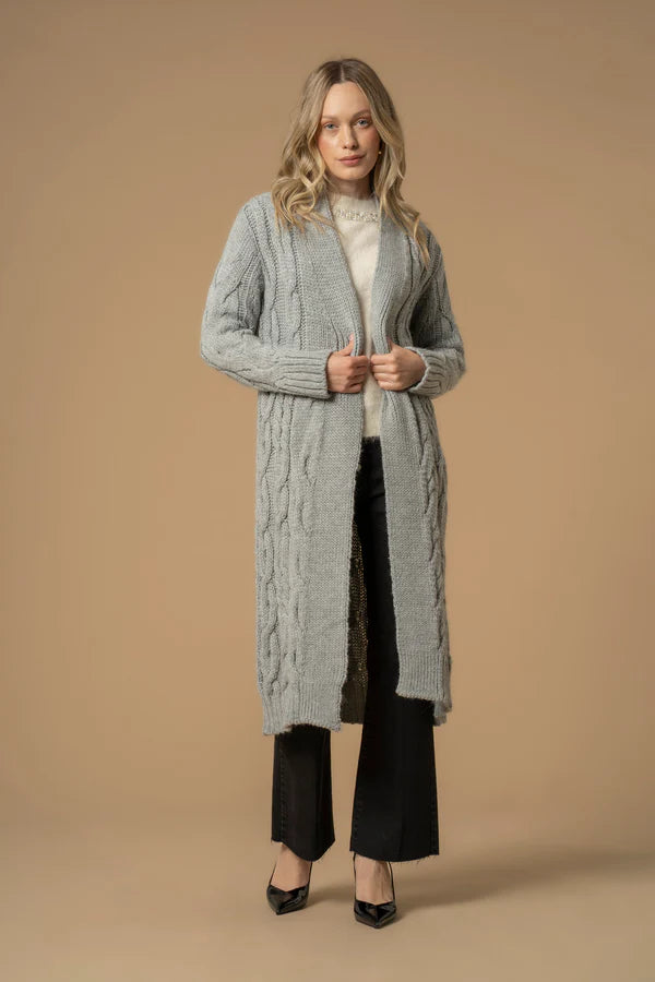 Maglia lunga con trecce  Kocca