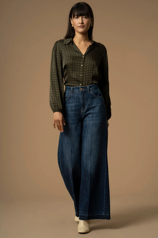 Pantaloni denim oversize