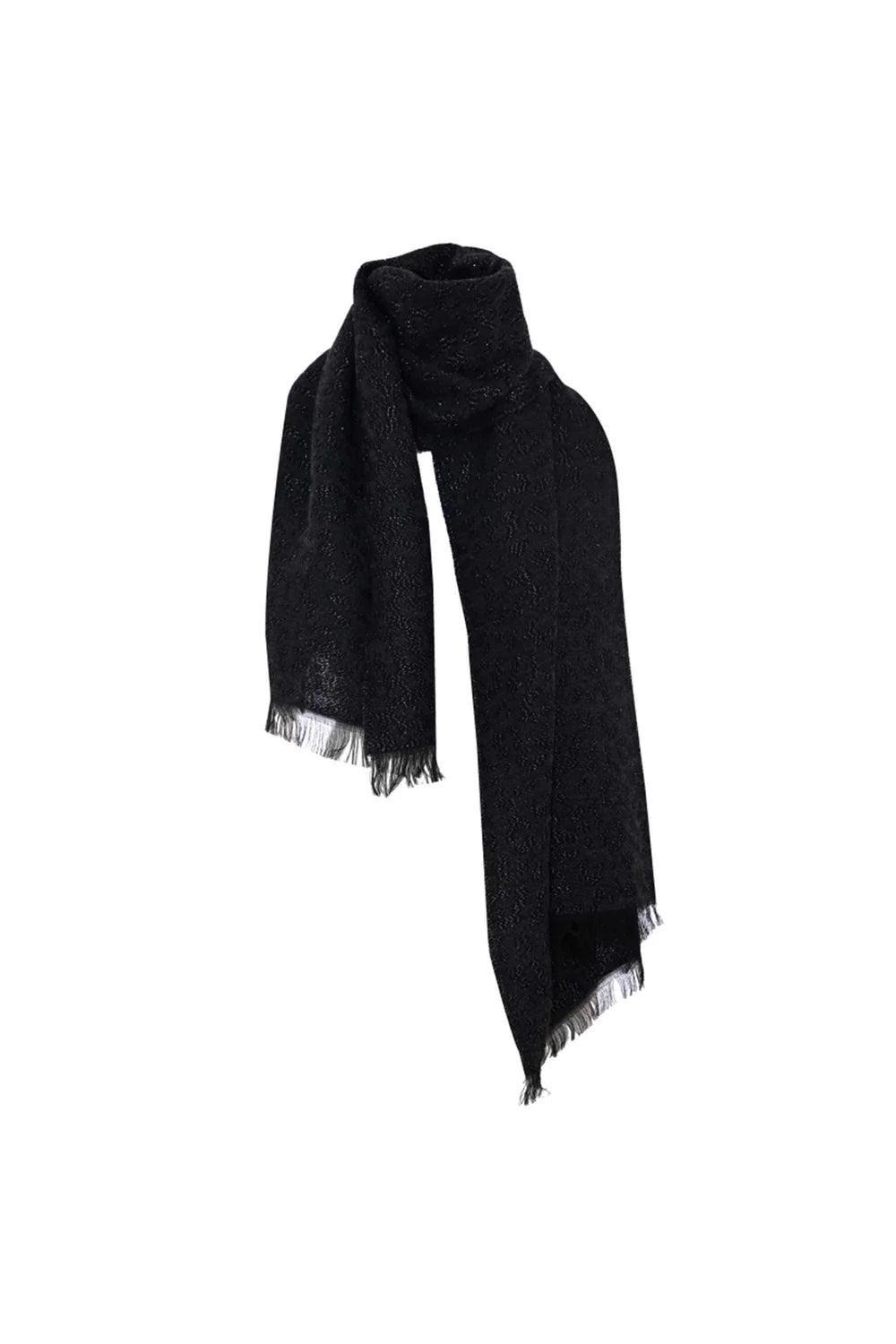 Sciarpa con strass e frange Kocca