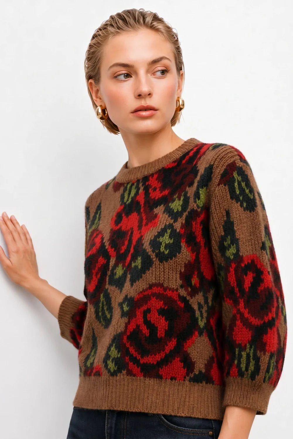 MAGLIONE A FANTASIA KOCCA