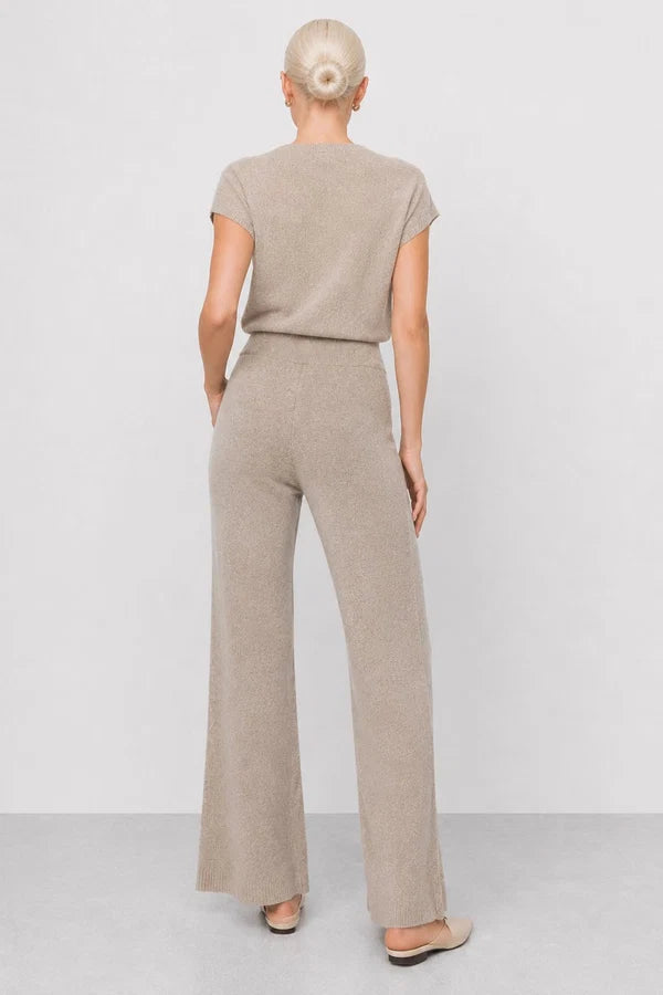 PANTALONI IN FILO A GAMBA LARGA KOCCA