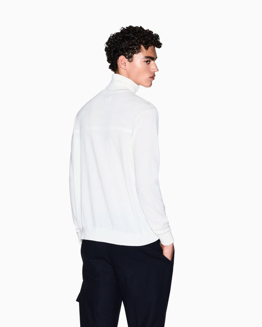 Maglione dolcevita in misto lana Armani Exchange