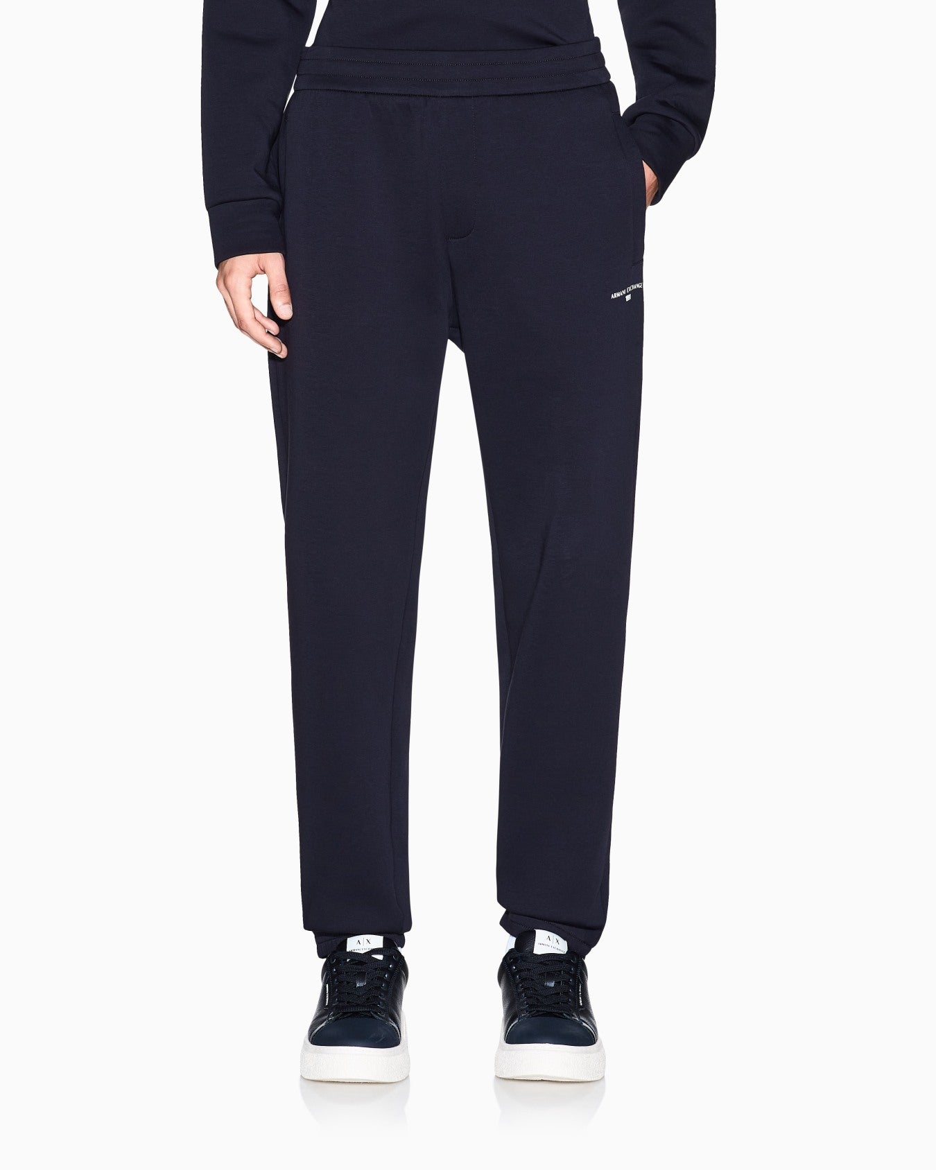 Pantaloni in misto cotone Armani Exchange