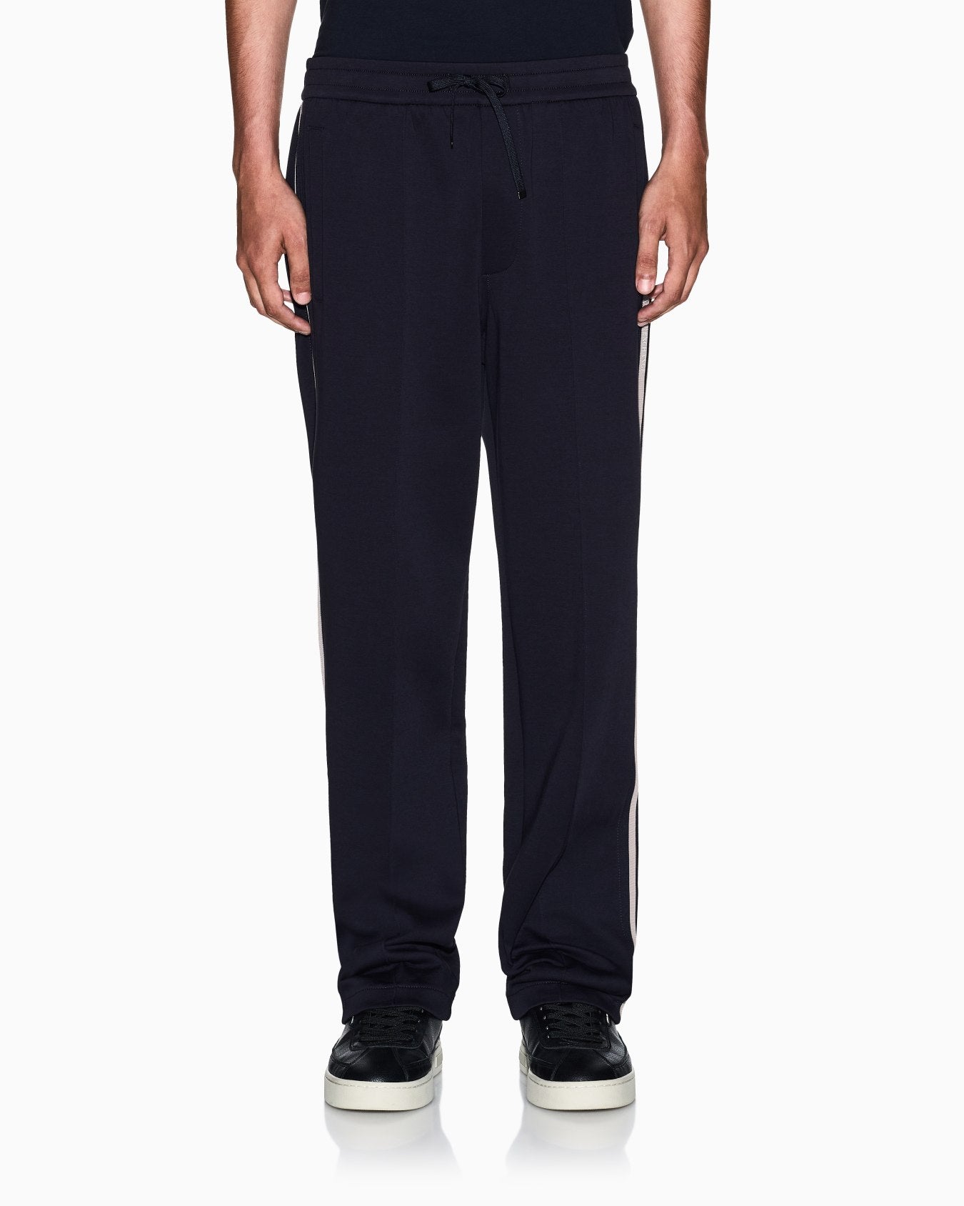 Pantaloni con bande a contrasto Armani Exchange