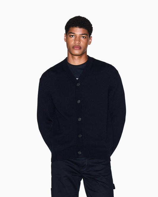 Cardigan in lana e cotone Armani Exchange