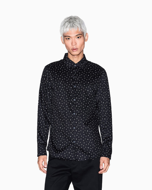 Camicia regular fit logo lettering Armani Exchange