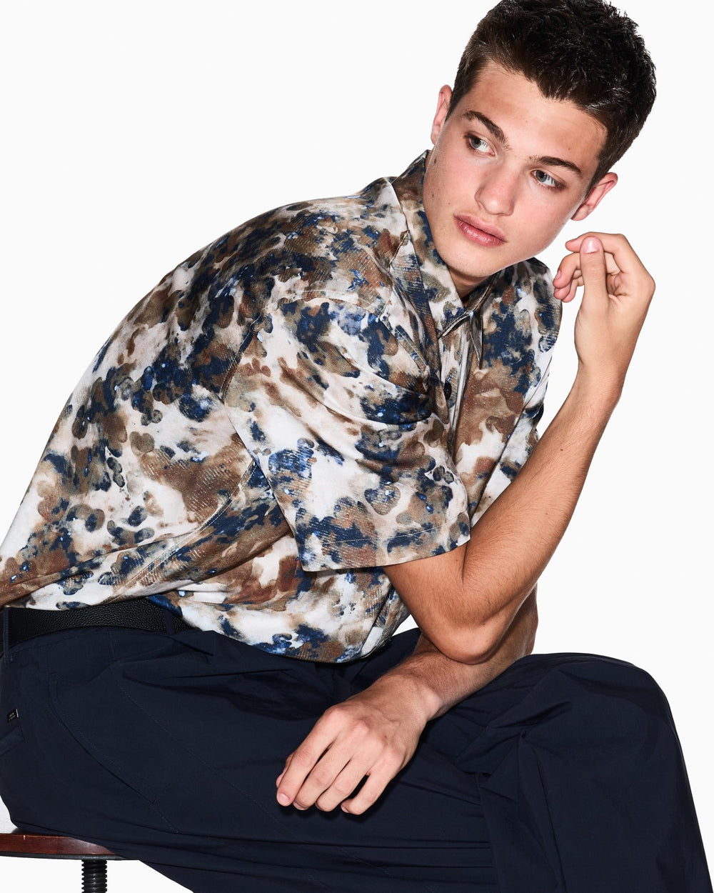 Camicia in Twill Armani Exchange