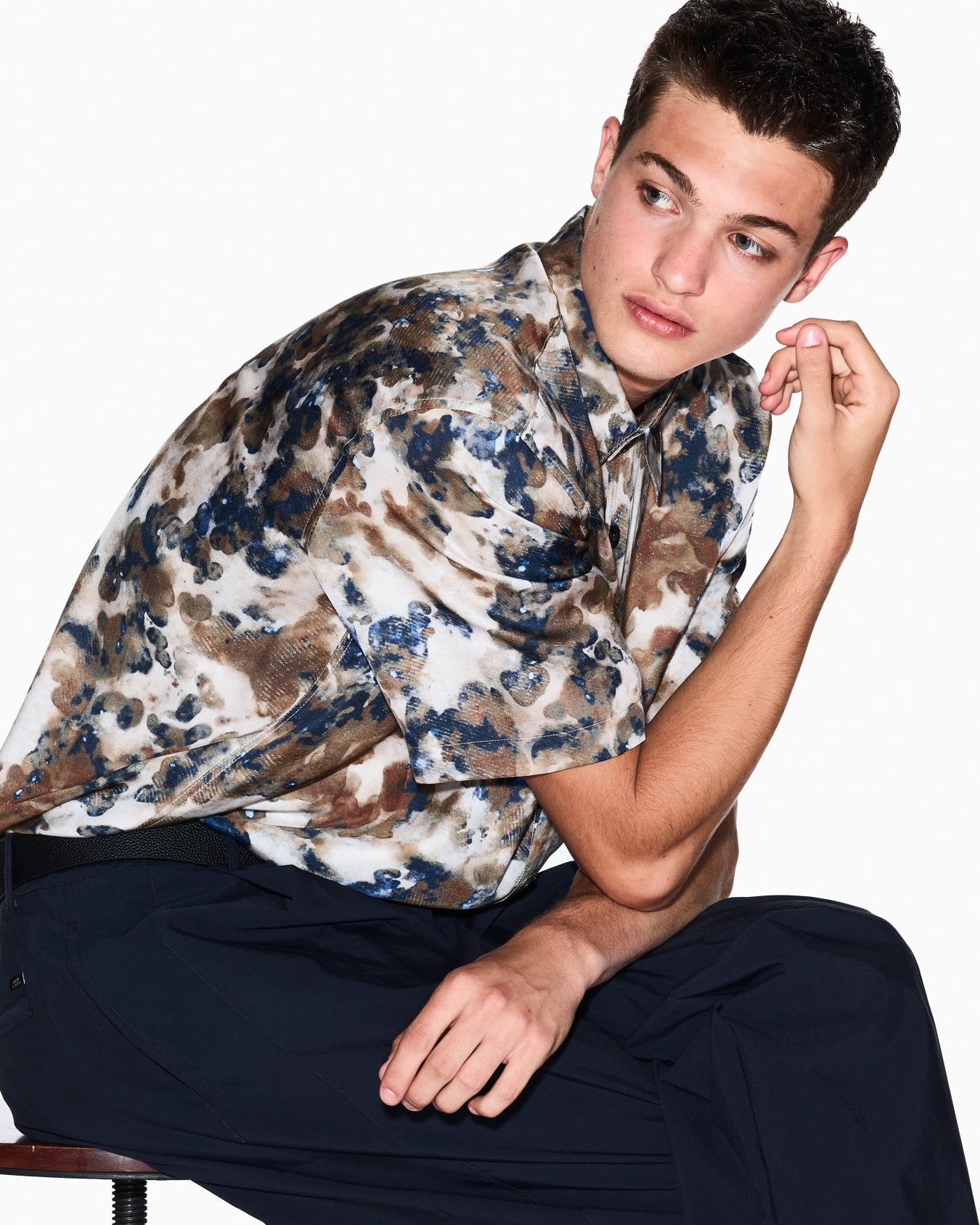 Camicia in Twill Armani Exchange