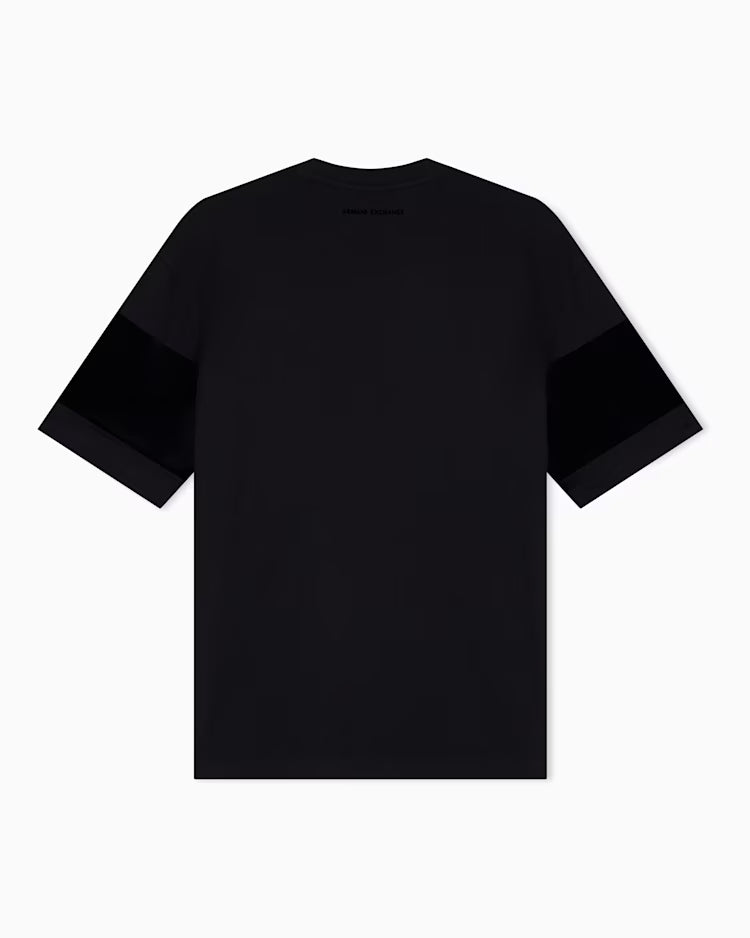T-SHIRT CON FASCIA A CONTRASTO ARMANI EXCHANGE