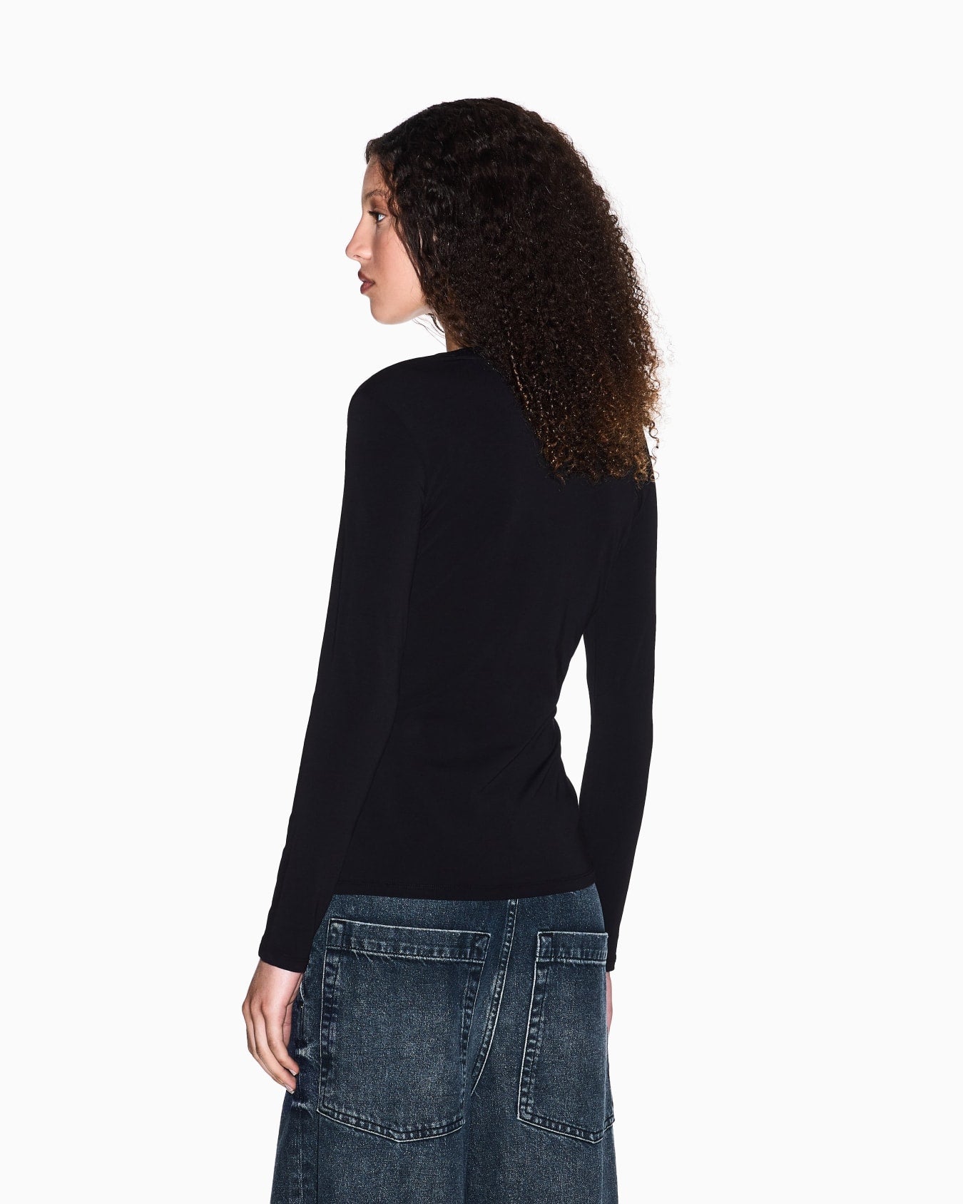 T-shirt a maniche lunghe Armani Exchange