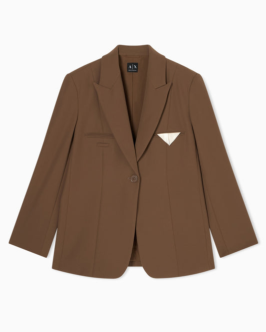 Giacca in tessuto misto Armani Exchange