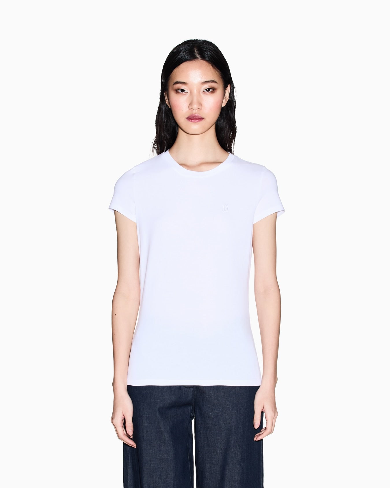 T-shirtslim fit in cotone Armani Exchange