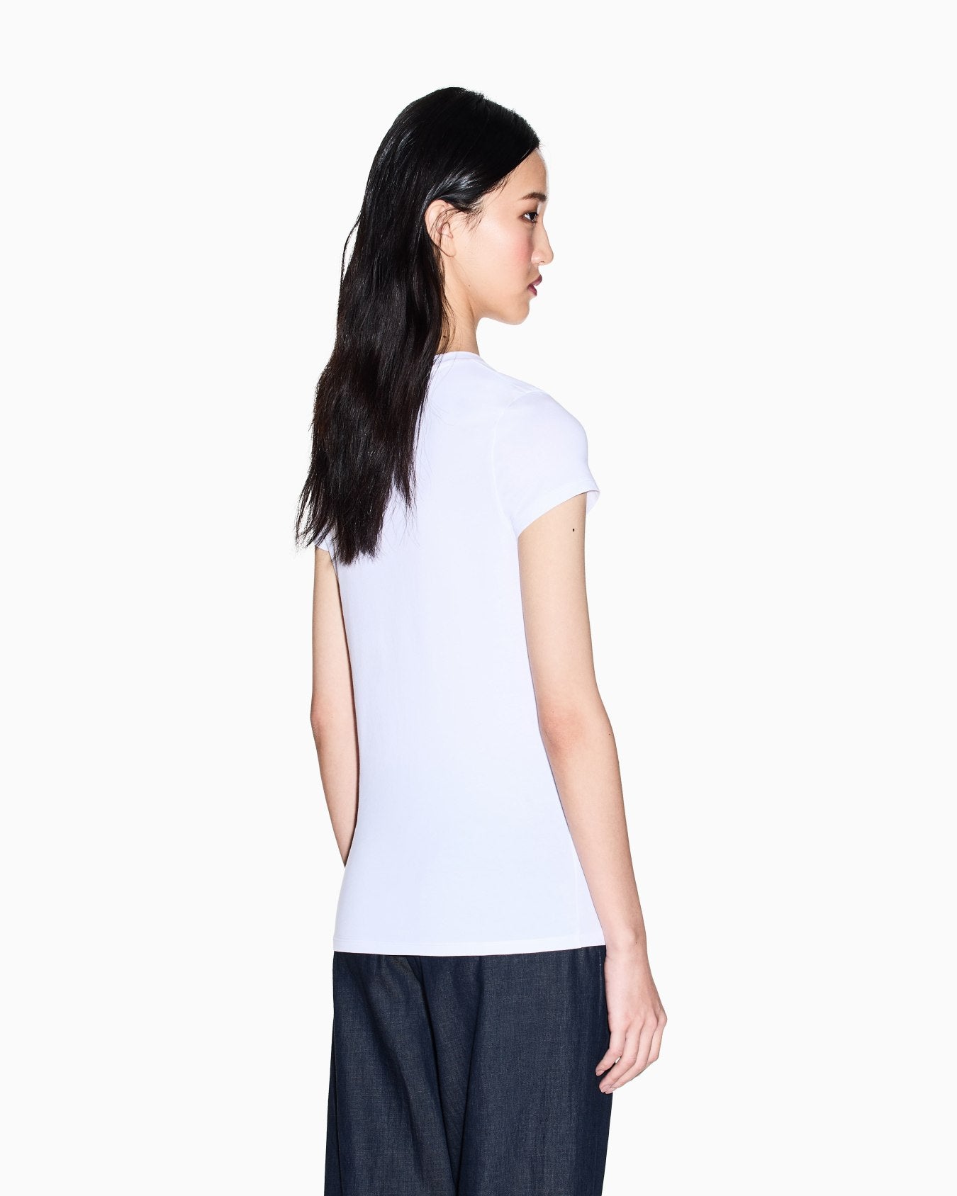 T-shirtslim fit in cotone Armani Exchange