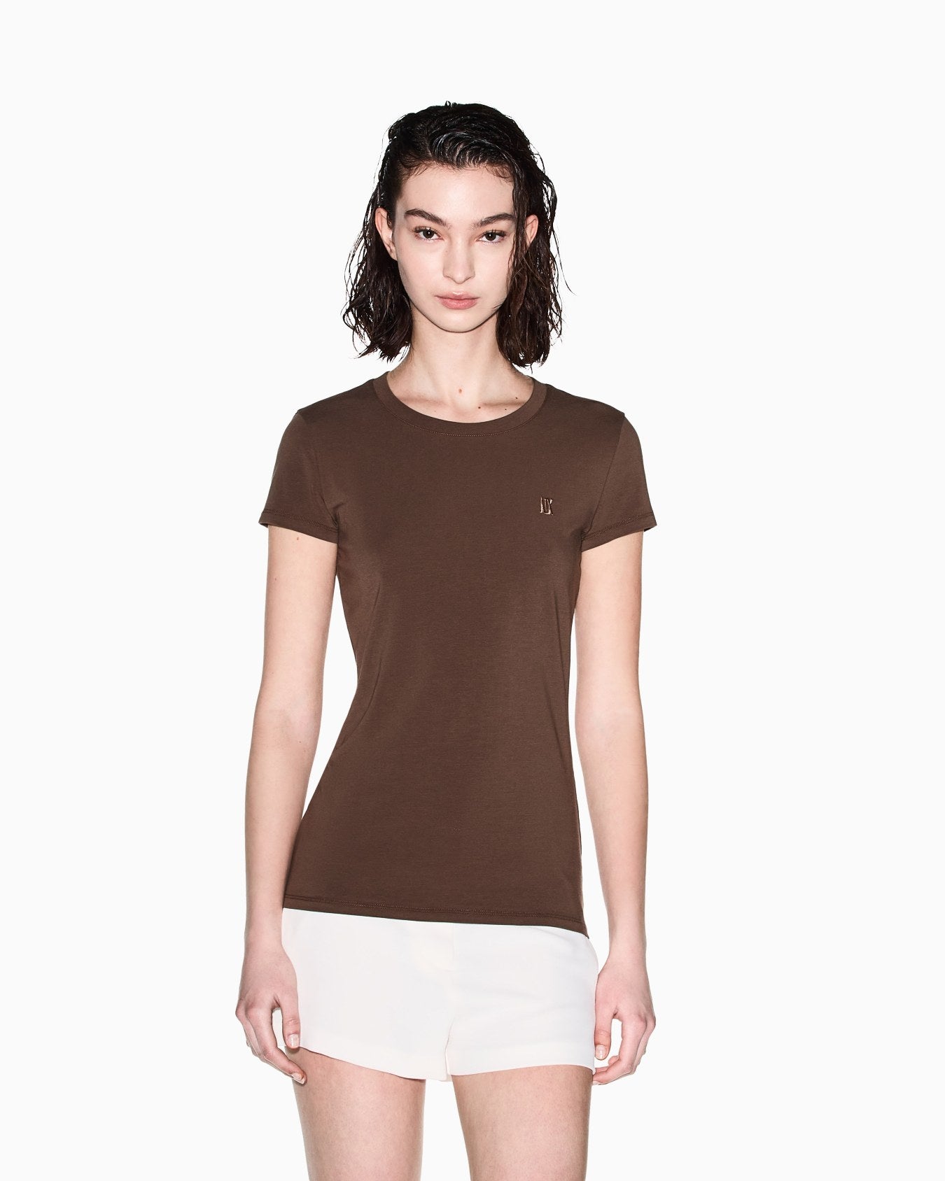 T-shirtslim fit in cotone Armani Exchange